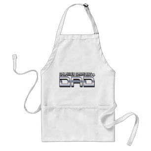 Galaxies Greatest Dad BBQ Apron Standaard Schort