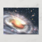 Galaxies in het briefkaart van de hemel (Voorkant)