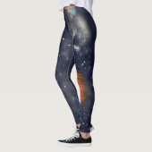 Galaxies met sterren en planeten in de ruimte leggings (Links)