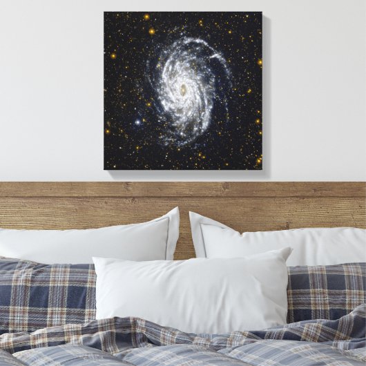 Galaxis NGC 6744 Canvas Afdruk (Insitu (Slaapkamer))