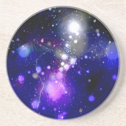 Galaxy 20 zandsteen onderzetter (Voorkant)