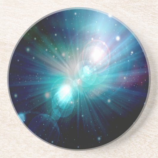 Galaxy 6 zandsteen onderzetter (Voorkant)