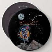 GALAXY aap Button (Voorkant /achterkant)
