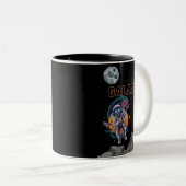 GALAXY aap Tweekleurige Koffiemok (Voorkant rechts)