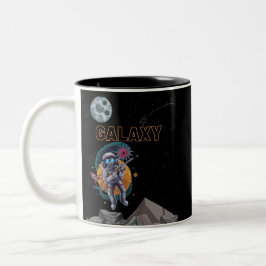 GALAXY aap Tweekleurige Koffiemok