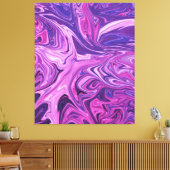 Galaxy Abstract kleurig schilderen | Beste abstrac Canvas Afdruk (Insitu (Woonkamer))