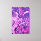 Galaxy Abstract kleurig schilderen | Beste abstrac Canvas Afdruk (Voorkant)