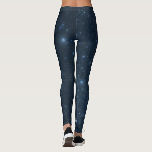 Galaxy Abstracte achtergrond Leggings (Achterkant)