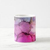 Galaxy - Abstracte inktkunst Koffiemok (Center)