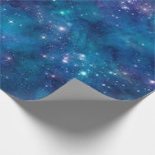 Galaxy Achtergrond Cadeaupapier (Hoek)