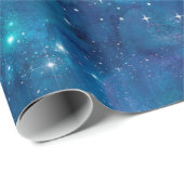 Galaxy Achtergrond Cadeaupapier (Rol Hoek)