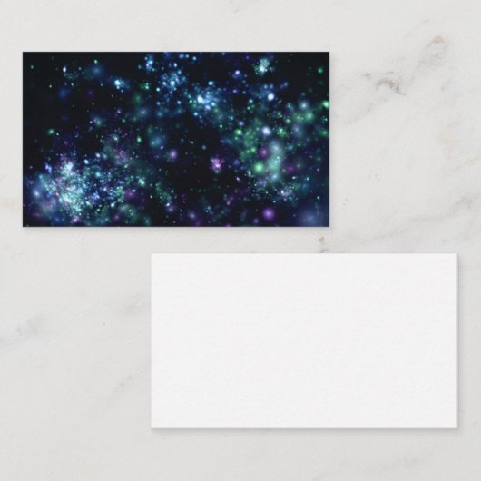Galaxy Achtergrond Visitekaartje (Voorkant / Achterkant)