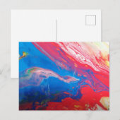 Galaxy Acryl Karte Feestdagenkaart (Voorkant / Achterkant)