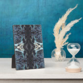 Galaxy Acrylic Pour Painting Plaque Fotoplaat (Zijkant)