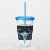 Galaxy Acrylic Pour Tumbler Acryl Drinkbeker (Rechts)