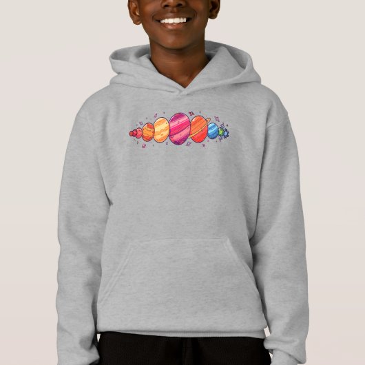 Galaxy Adventure Hoodie Astronaut Space (Voorkant)