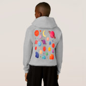 Galaxy Adventure Hoodie Astronaut Space (Achterkant volledig)