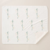 Galaxy Affirmation Sherpa Blanket Deken (Voorkant (horizontaal))