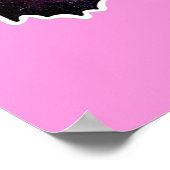 Galaxy Afro Poster (Hoek)