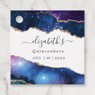 Galaxy Agate Bedankjes Labels