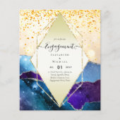 Galaxy Agate Gold VERBINTENIS Modern Flyer (Voorkant)