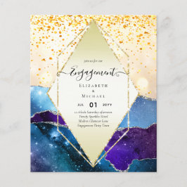Galaxy Agate Gold VERBINTENIS Modern Flyer