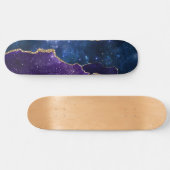 Galaxy Agate Serie Design 10 Persoonlijk Skateboard (Horizontaal)
