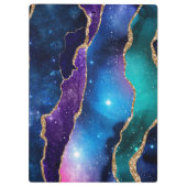 Galaxy Agate Serie Design 13  Klembord (Achterkant)