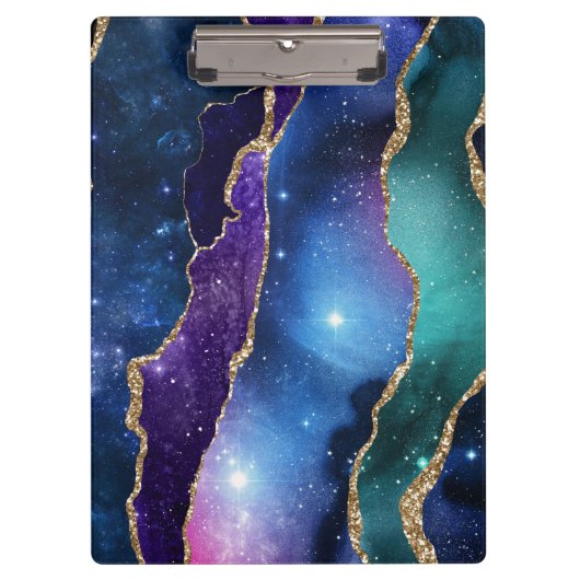 Galaxy Agate Serie Design 13  Klembord (Voorkant)