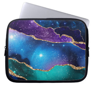 Galaxy Agate Serie Design 13 Laptop Sleeve