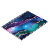 Galaxy Agate Serie Design 13 Notitieboek (Linkerzijde)