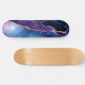 Galaxy Agate Serie Design 13  Persoonlijk Skateboard (Horizontaal)
