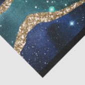 Galaxy Agate Serie Design 15 Tissuepapier (Detail)