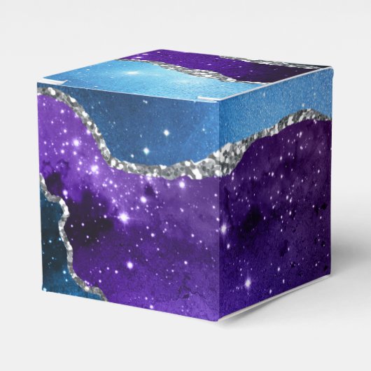 Galaxy Agate Serie Design 16 Bedankdoosjes (Voorkant Zijde)
