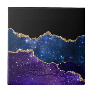 Galaxy Agate Serie Design 1 Tegeltje