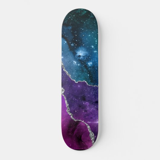 Galaxy Agate Serie Design 23  Persoonlijk Skateboard (Voorkant)