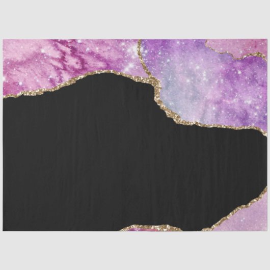 Galaxy Agate Serie Design 2 Tissuepapier (Voorkant)