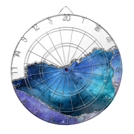 Galaxy Agate Serie Design 4   Dartbord (Voorkant)