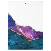 Galaxy Agate Serie Design 6 Klembord (Achterkant)