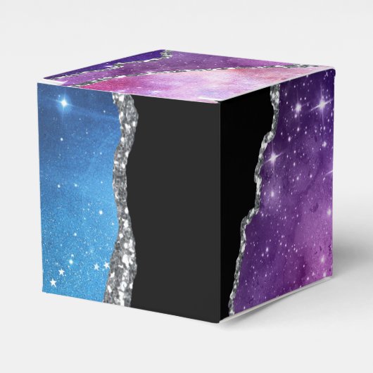 Galaxy Agate Serie Design 7  Bedankdoosjes (Voorkant Zijde)