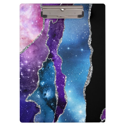 Galaxy Agate Serie Design 7  Klembord (Voorkant)