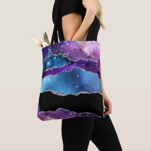 Galaxy Agate Serie Design 7 Tote Bag (Dichtbij)