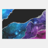 Galaxy Agate Serie Design 9   Inpakpapier Vel (Voorkant 3)