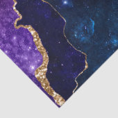 Galaxy Agate Serie Ontwerp 11 Tissuepapier (Detail)