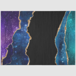 Galaxy Agate Serie Ontwerp 11 Tissuepapier