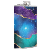 Galaxy Agate Serie Ontwerp 13 Heupfles (Rechts)