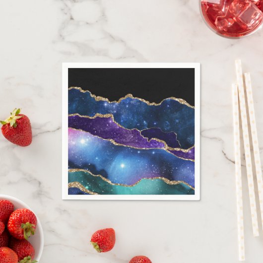 Galaxy Agate Serie Ontwerp 13 Servet (Insitu)