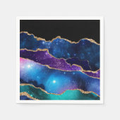 Galaxy Agate Serie Ontwerp 13 Servet (Voorkant)