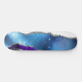 Galaxy Agate Serie Ontwerp 16 Skateboard (Horizontaal)