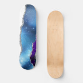 Galaxy Agate Serie Ontwerp 16 Skateboard (Voorkant)